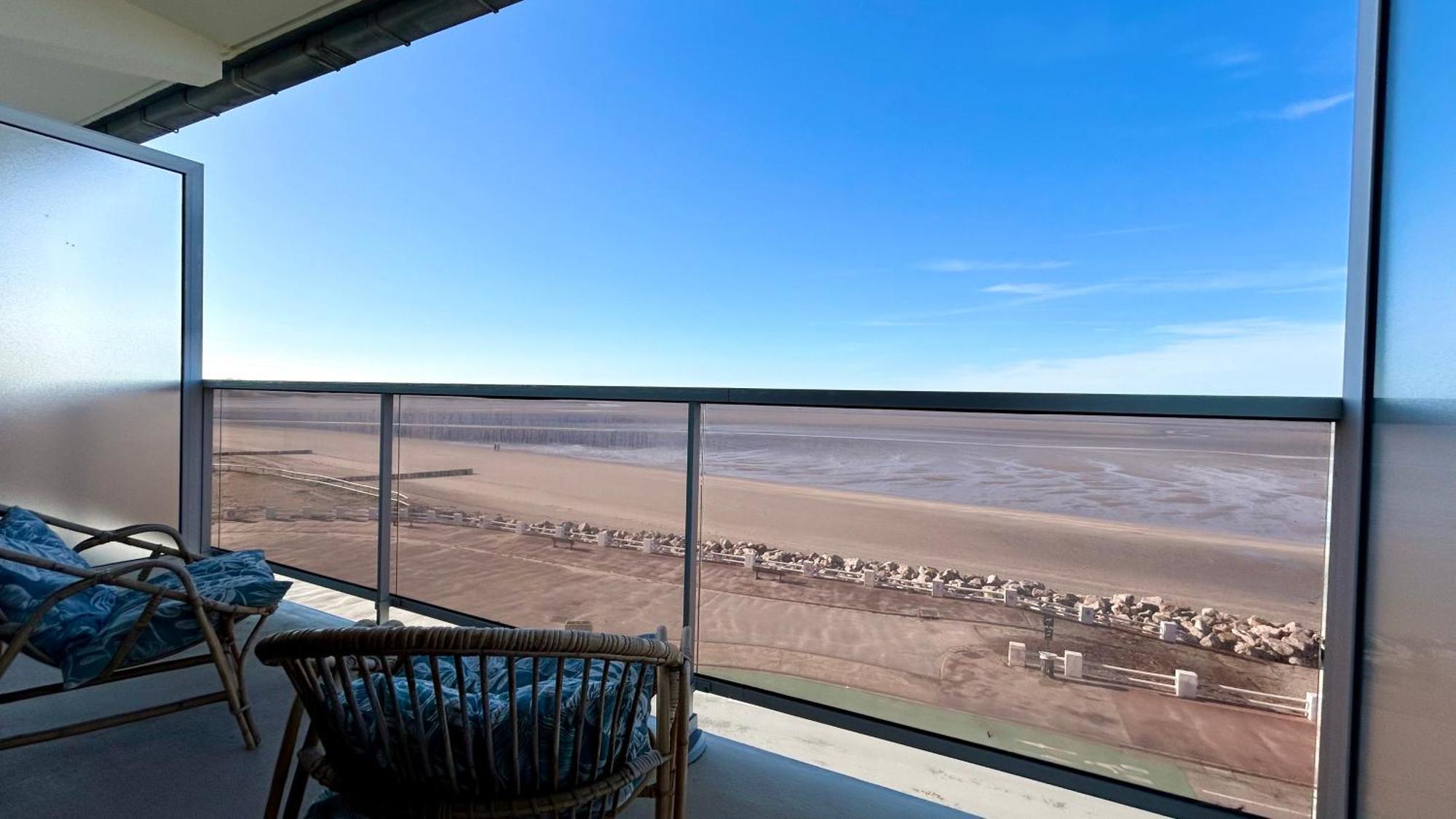 Studio Avec Balcon, Vue Panoramique Sur La Baie Le Crotoy Luaran gambar